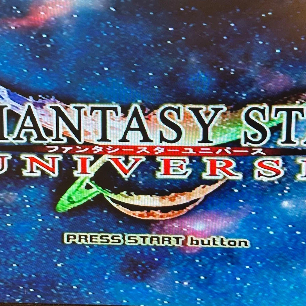 Sega Phantasy Star Universe PS2 Sony PlayStation 2 Game Disc Only SLUS Good